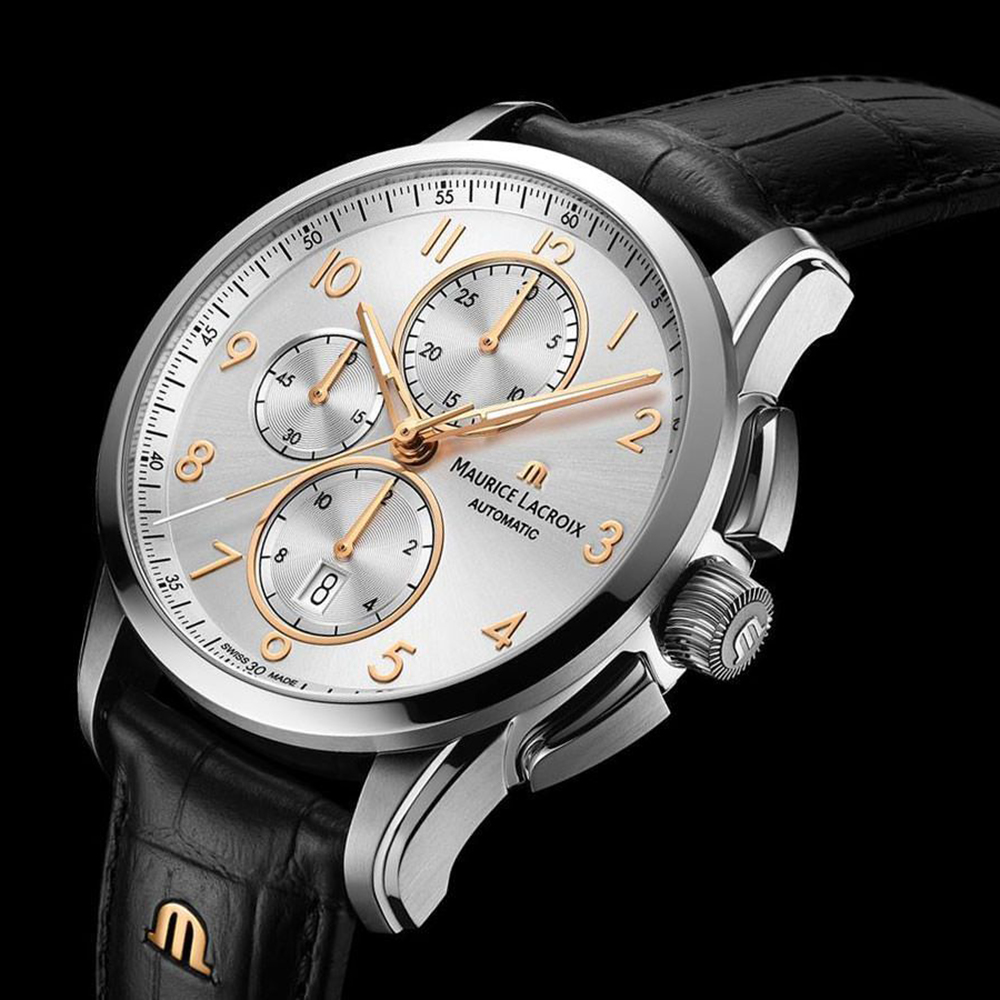 Montre Maurice Lacroix Pontos PT6388 SS001 220 2 Pontos Chronograph