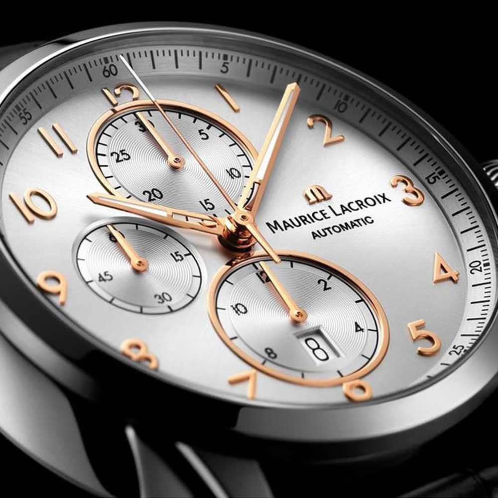 Montre Maurice Lacroix Pontos PT6388 SS001 220 2 Pontos Chronograph