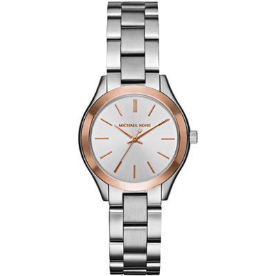 Michael Kors Watch Time 3 hands Runway Slim Mini ll MK3514