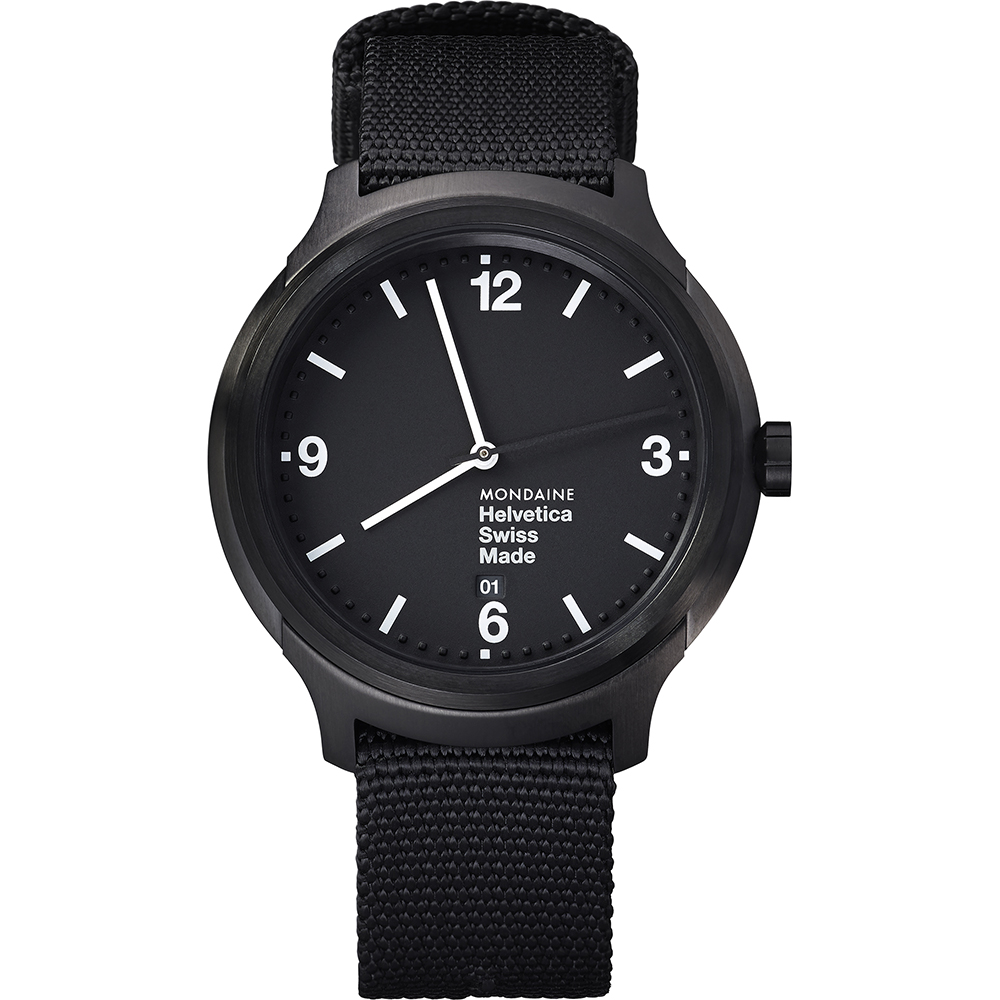 Montre Mondaine Helvetica MH1.B1221.NB Helvetica No1 Bold