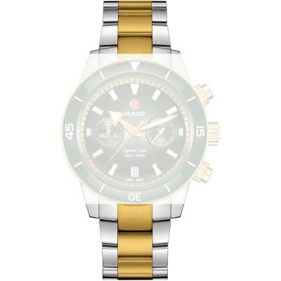 Bracelet Rado straps 07.03707.10 Captain Cook