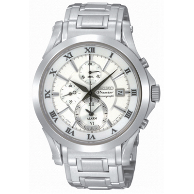 Seiko Watch Chrono Premier Chronograph SNAD25P1