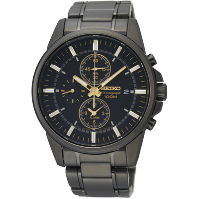 Seiko Watch Chrono Chronograph SNAF07P1