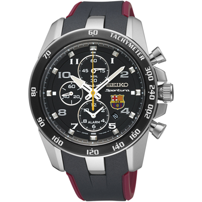 Seiko Watch Chrono Sportura Chronograph SNAE93P1