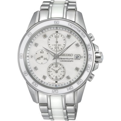 Seiko Watch Chrono Sportura Ladies Chronograph SNDX95P1