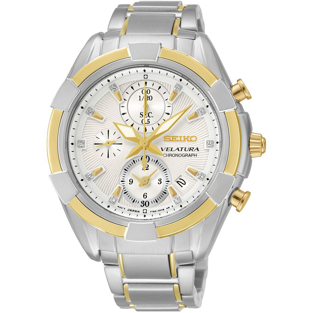 Seiko Watch Chrono Velatura Chronograph SNDW14P1