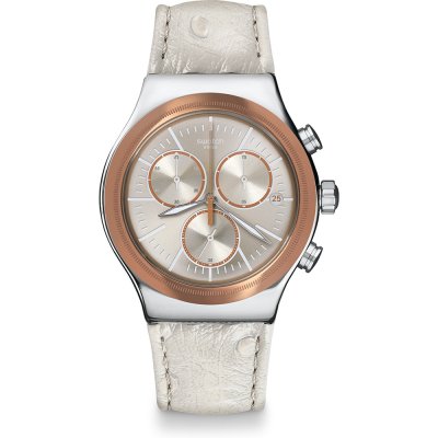 Montre Swatch Irony - Chrono New YVS412 Albinostrich