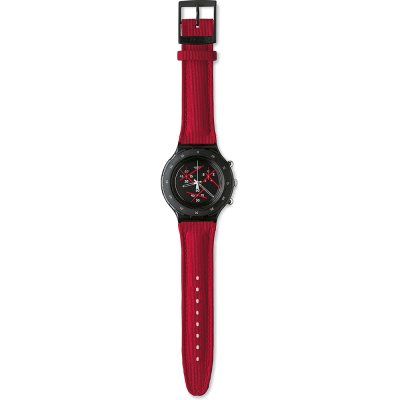 Montre Swatch Aquachrono SBB104 Big Red