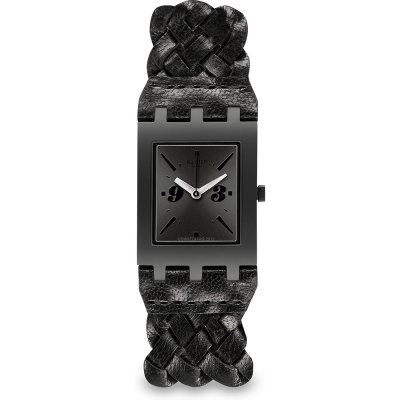 Montre Swatch Square SUBB124 Black Braid