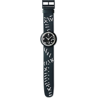 Montre Swatch Pop PMW100 Black Widow