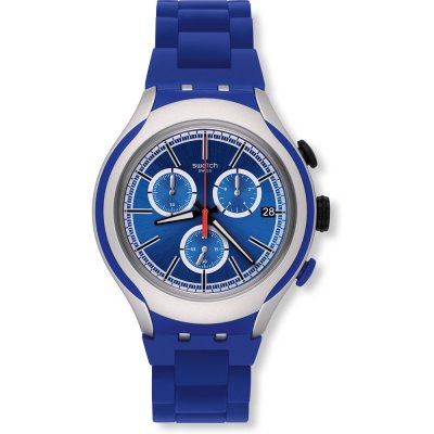 Montre Swatch XLite Chrono YYS4017AG Blue Attack