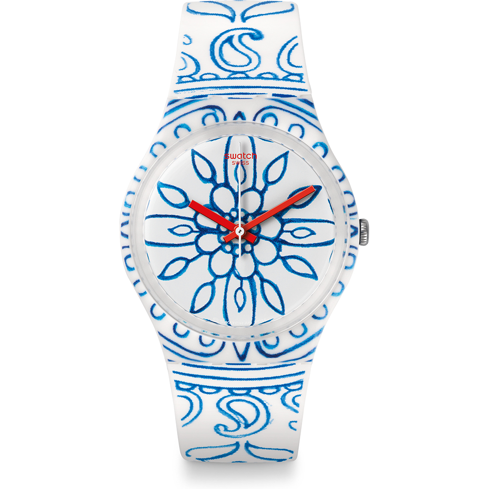 Montre Swatch Originals Medium (34mm) GW171 Blue Poetry