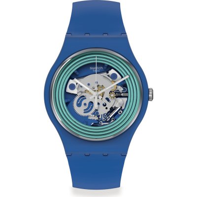 montre Swatch Big Bold SO29N103-5300 Blue Rings Pay!