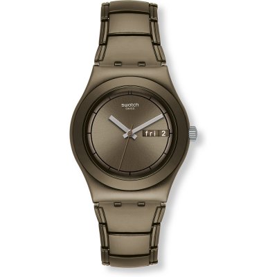 Montre Swatch Irony Medium YLC7001AG Brown Thought