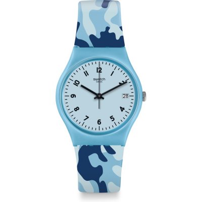 Montre Swatch Originals Medium (34mm) GS402 Camoublue