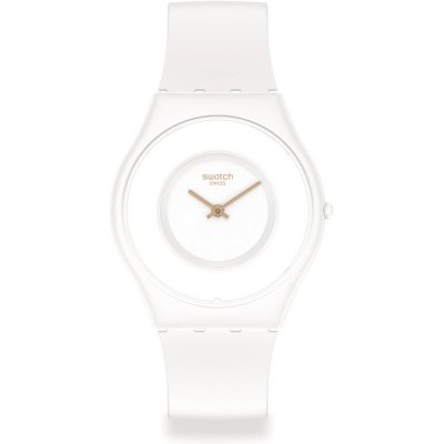 Montre Swatch Skin SS09W100 Caricia Blanca