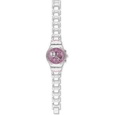 Swatch Irony Chrono YCS488G Caviar D'Aubergine montre