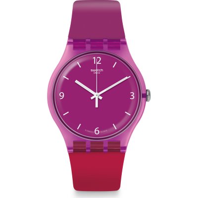 Montre Swatch Originals Large (41mm) SUOV104 Cherryberry