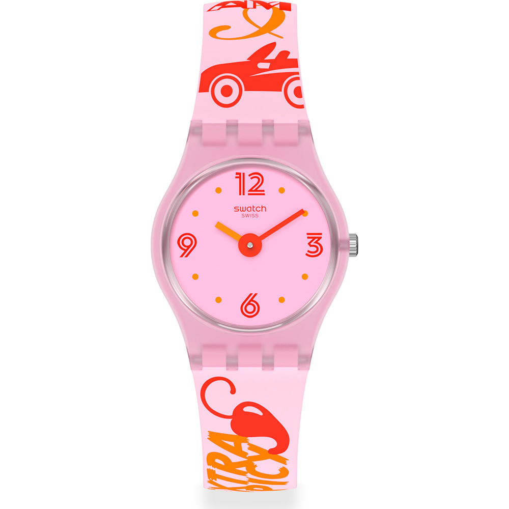 Montre Swatch Originals Small (25mm) LP164 #Chillipassion