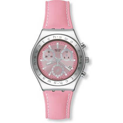 Montre Swatch Chrono Medium YMS401 Ciclamino Rosa