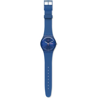 Montre Swatch Originals Large (41mm) SUON701 Dark Blue Rebel