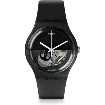 Montre Swatch Originals Large (41mm) SUOB116 Dipblack