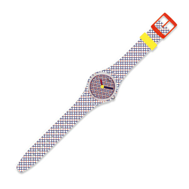 Montre Swatch Specials GZ298S Duet In Blue & Red