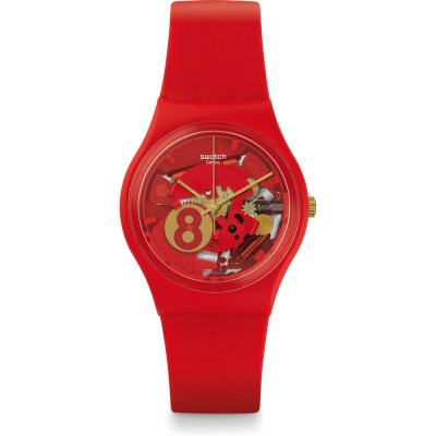 Montre Swatch Originals Medium (34mm) GR166 Eight For Luck