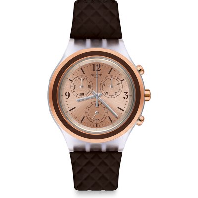 Montre Swatch Chrono SVCK1005 Elebrown