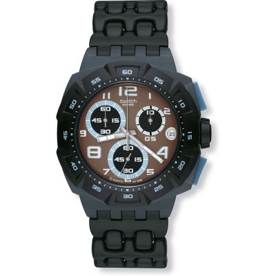 Montre Swatch Chrono Plastic SUIM401 Follow The Track