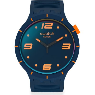 Montre Swatch Big Bold SO27N110 Futuristic Blue