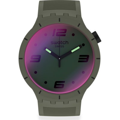 Montre Swatch Big Bold SO27M105 Futuristic Green