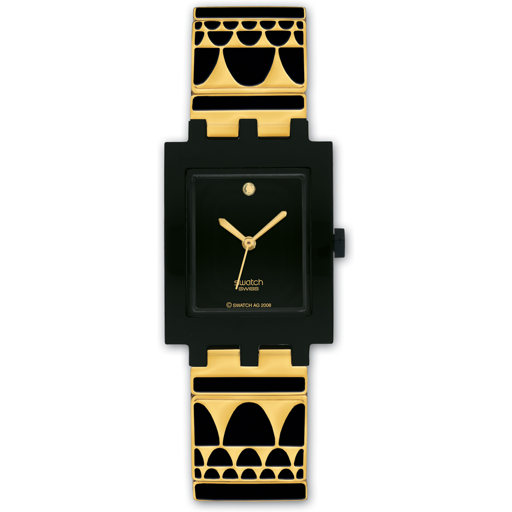 Montre Swatch Square SUBB123G Gold-Lux