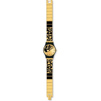 Montre Swatch Originals Small (25mm) LB168G Golden Flowers