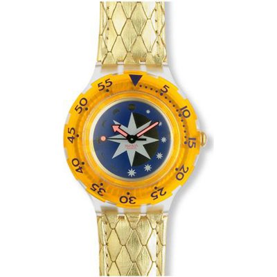 Montre Swatch Scuba SDK112 Golden Island