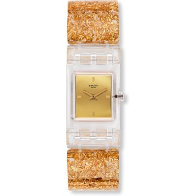 Montre Swatch Square SUBK159B Golden Jewel Small