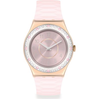 Swatch Irony Medium YLG147 Golden Rosaline montre