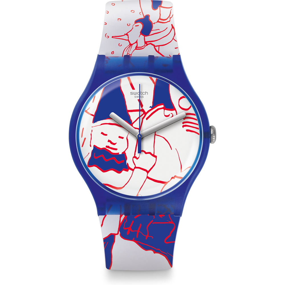 Montre Swatch Originals Large (41mm) SUOZ217 Juls At the Swatch Art Peace Hotel