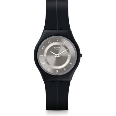 Montre Swatch Skin SFB145 My Silver Black