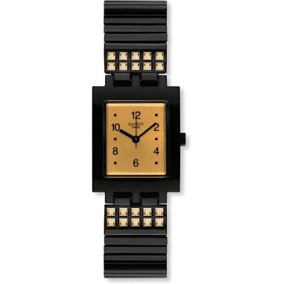 Montre Swatch Square SUBB125B Night Crystals