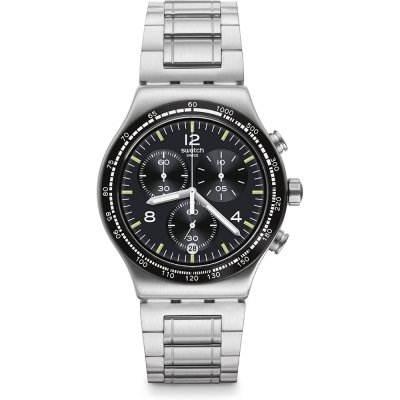 Montre Swatch Irony - Chrono New YVS444G Night Flight