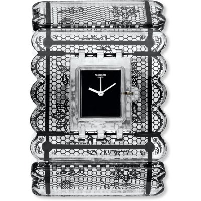 Montre Swatch Square SUBK153A Night Lace