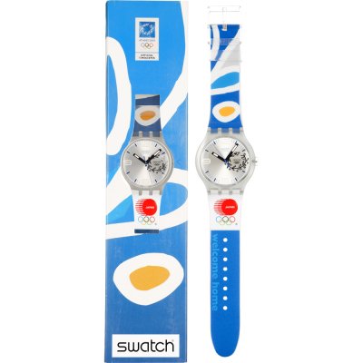 Montre Swatch Olympic Specials SUDK106AC NOC Athens 2004 Japan