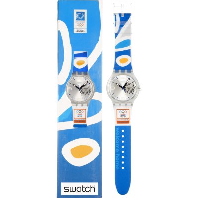 Montre Swatch X-Large SUDK106M NOC Athens 2004 Netherlands