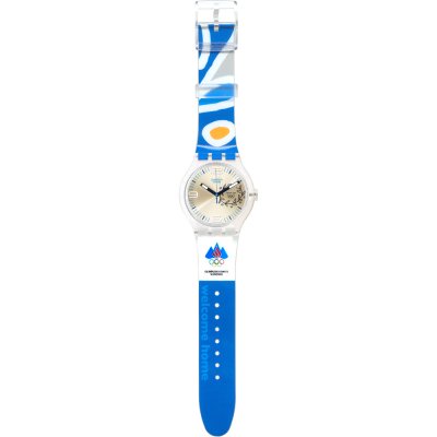 Montre Swatch Olympic Specials SUDK106AI NOC Athens 2004 Slovenia