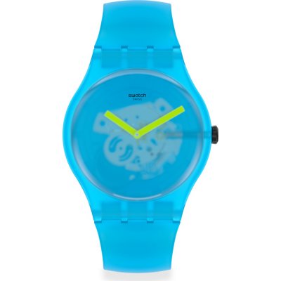 Montre Swatch Originals Large (41mm) SUOS112 Ocean blur