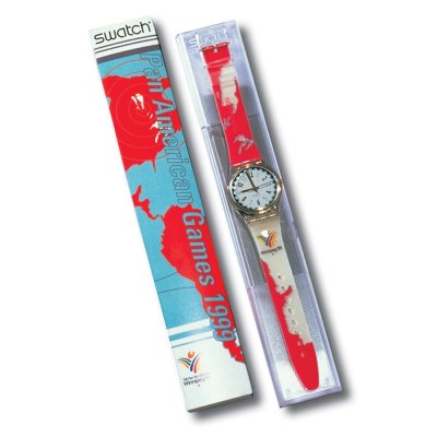 Montre Swatch Packaging Specials GK150PACK Panamerican Games (Cool Fred)