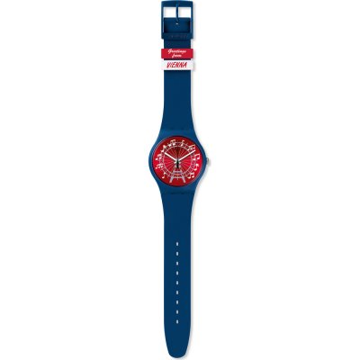 Montre Swatch Originals Large (41mm) SUOZ227 Prater Melodies