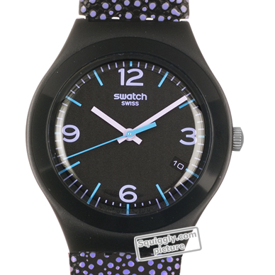 Montre Swatch Big YGB4002 Purple Drops