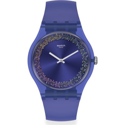 Montre Swatch Originals Large (41mm) SUOV106 Purple ring